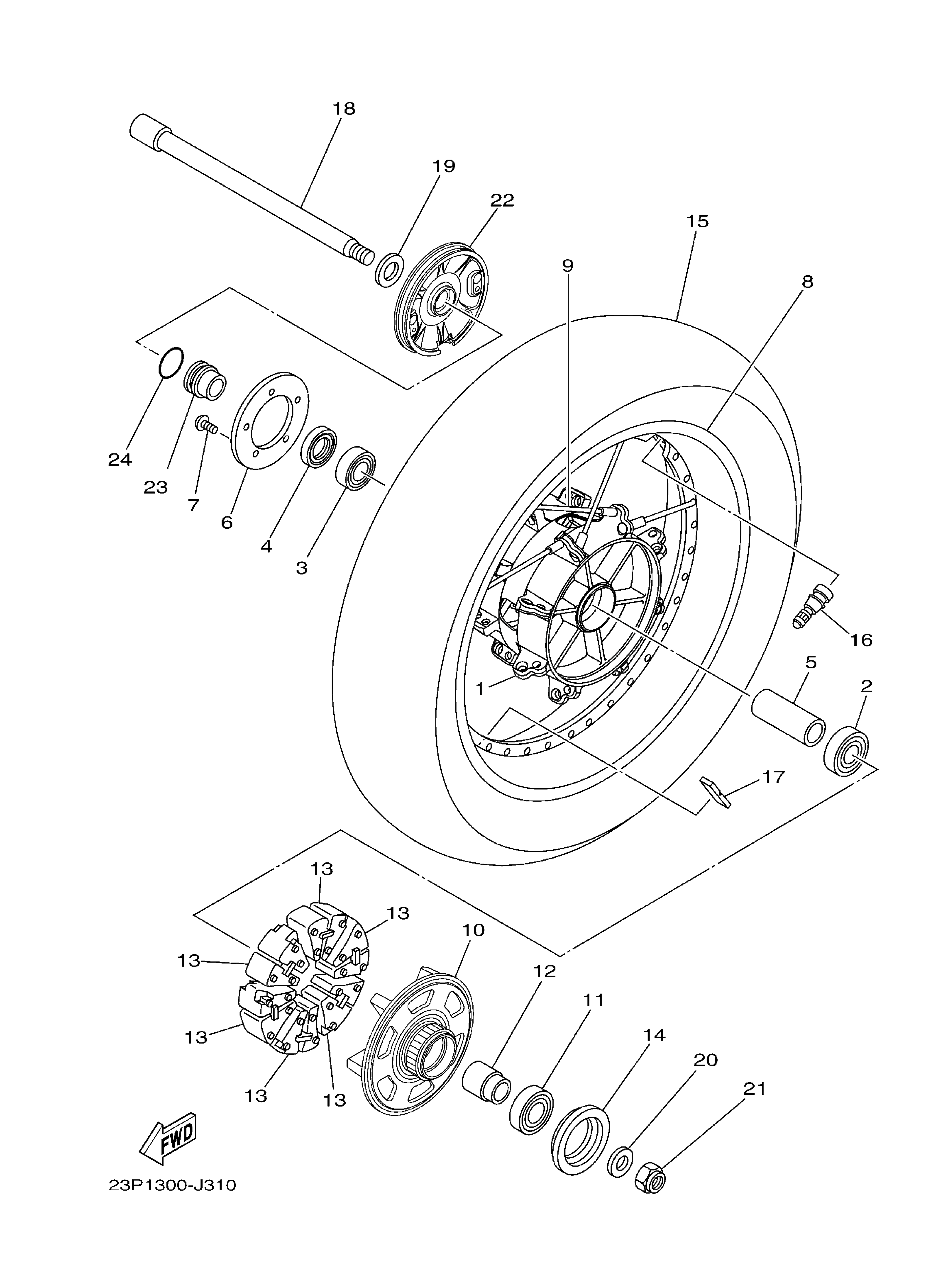 Rear Wheel