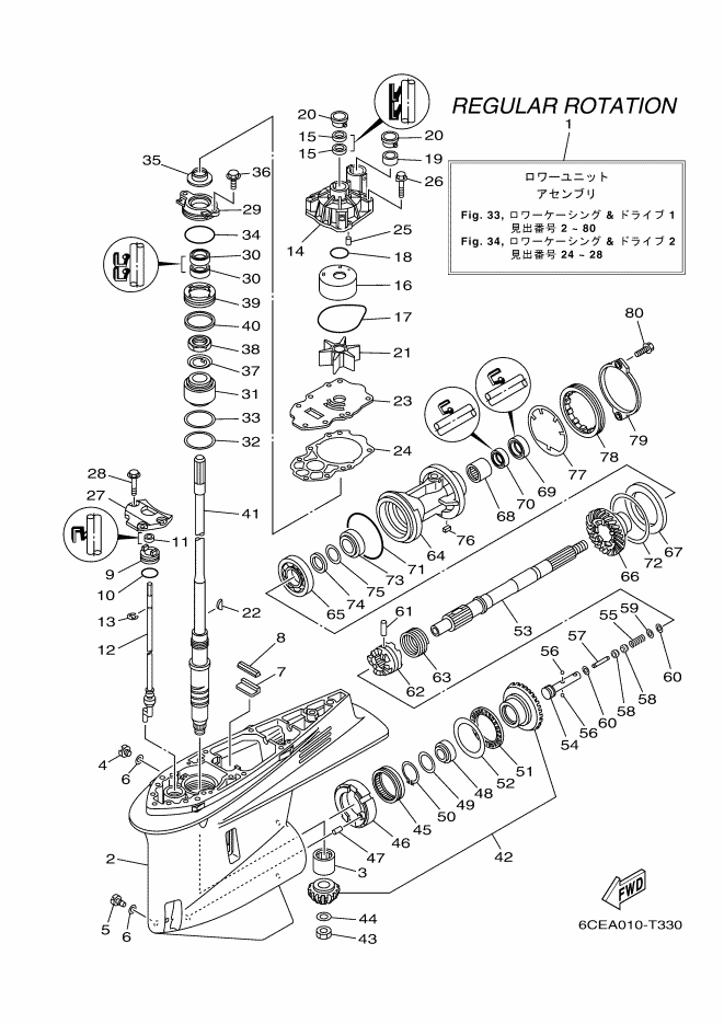 Lower Casing & Drive