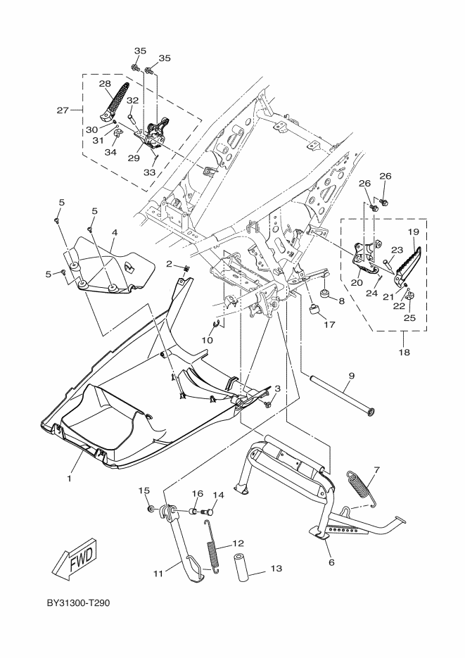 Stand & Footrest