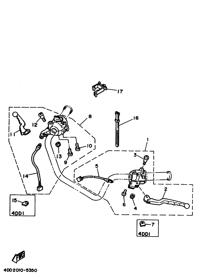 Handle Switch Lever