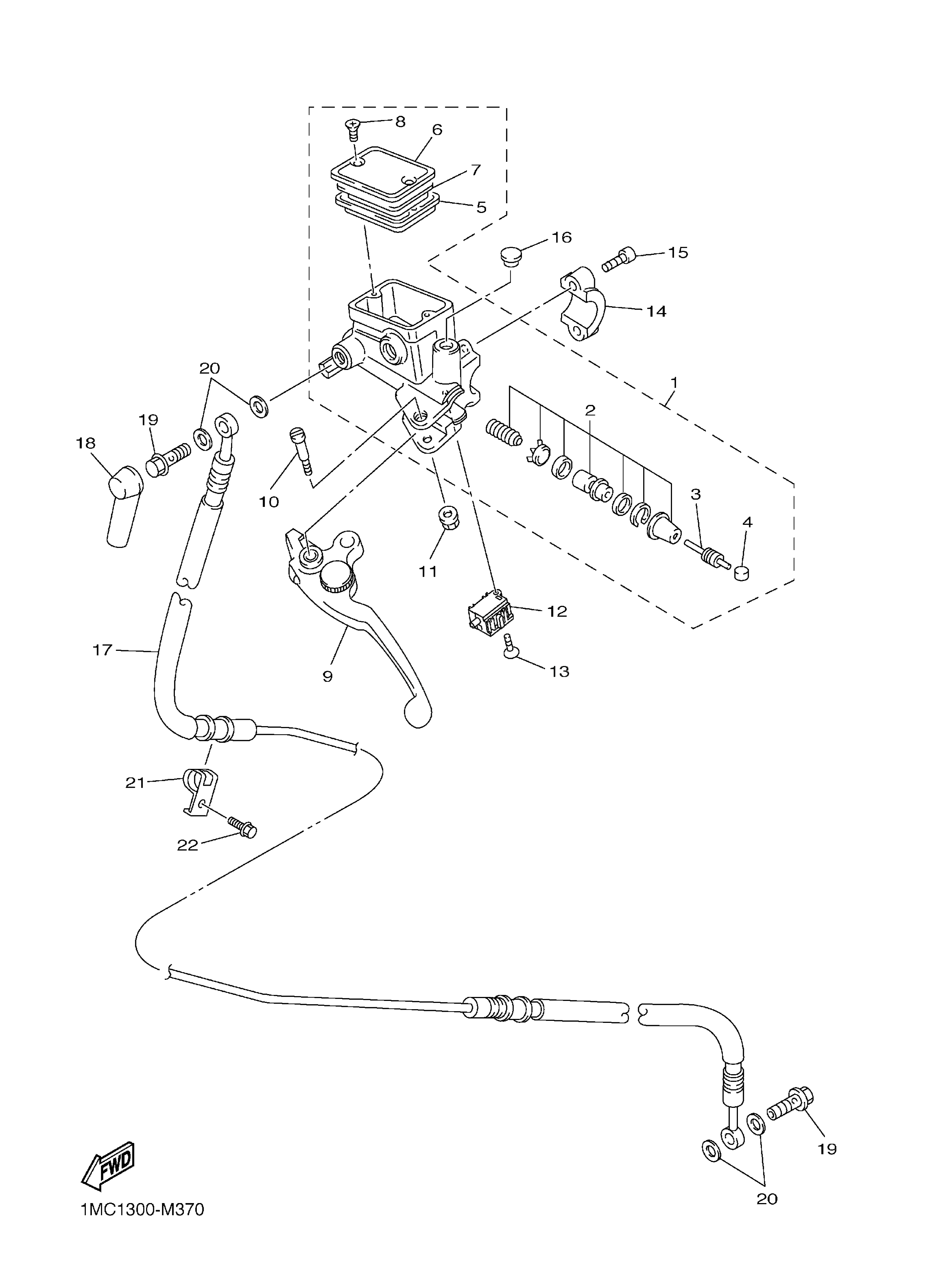 Master Cylinder Front