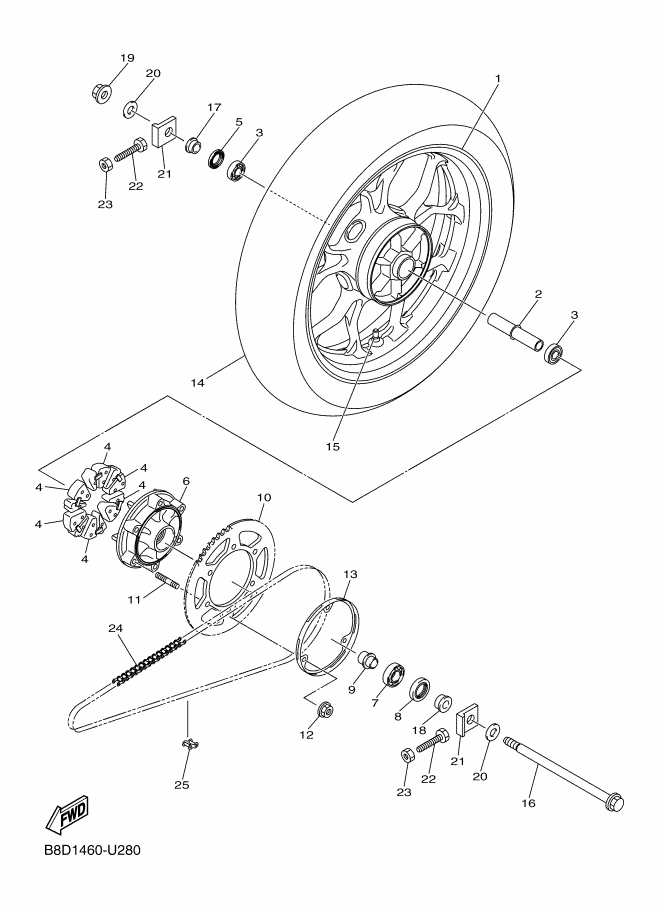 Rear Wheel