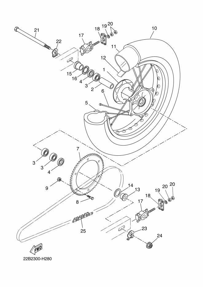 Rear Wheel