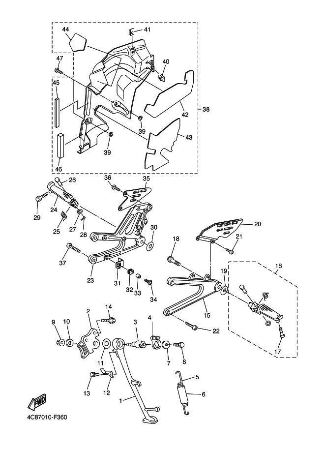 Stand & Footrest