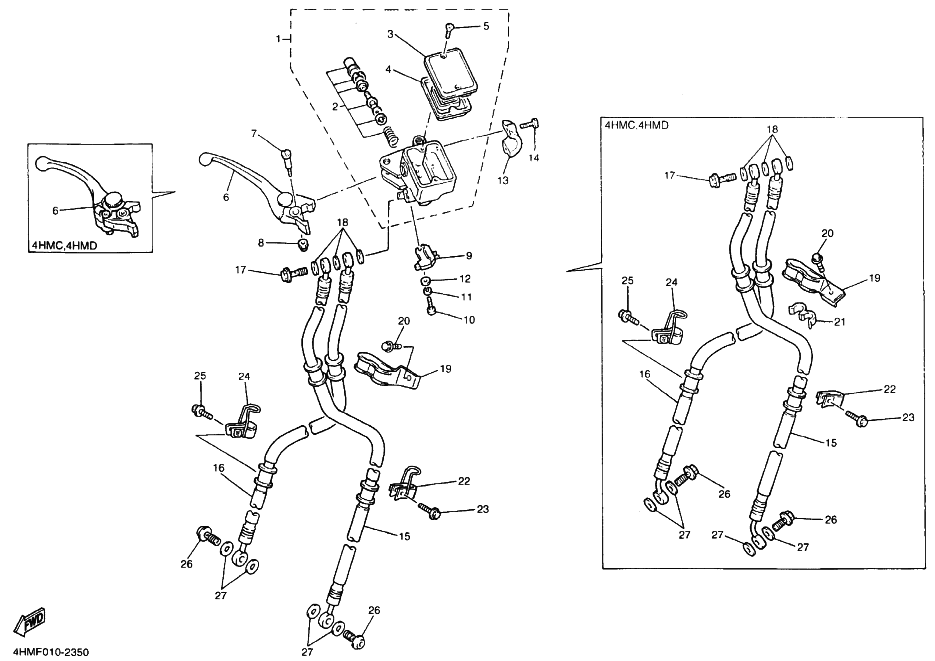 Front Master Cylinder
