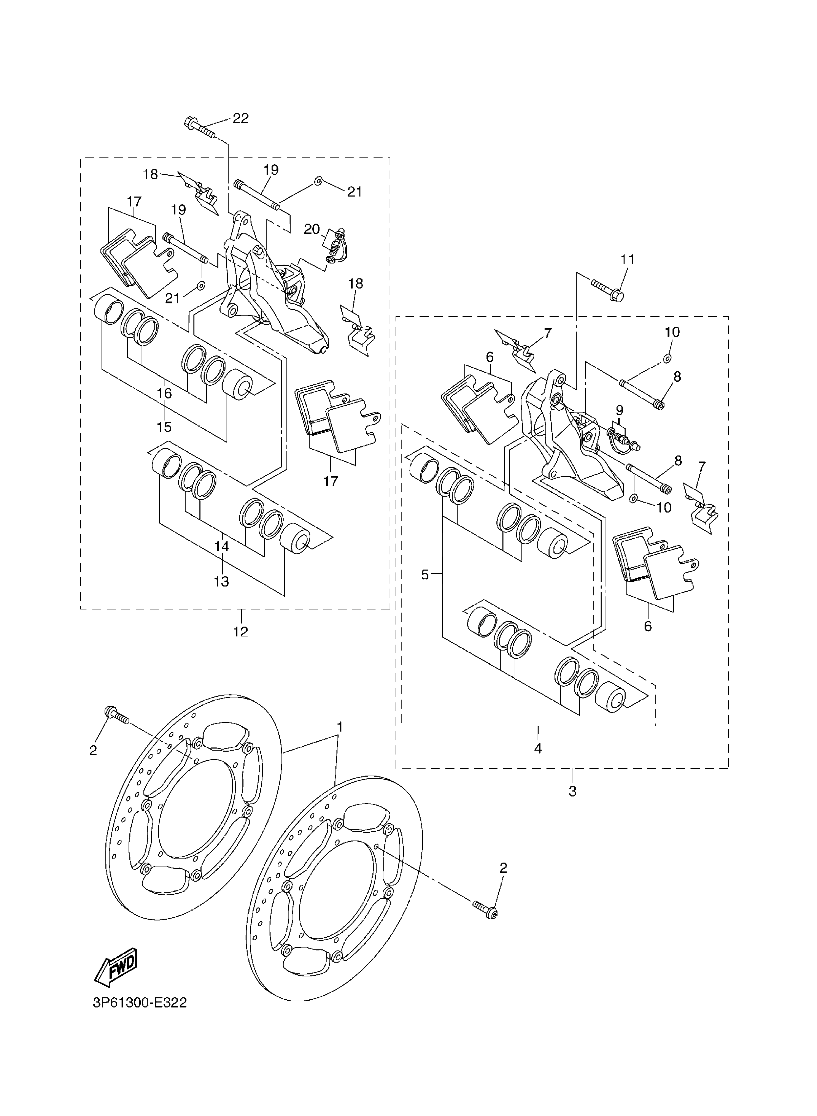 Front Brake Caliper