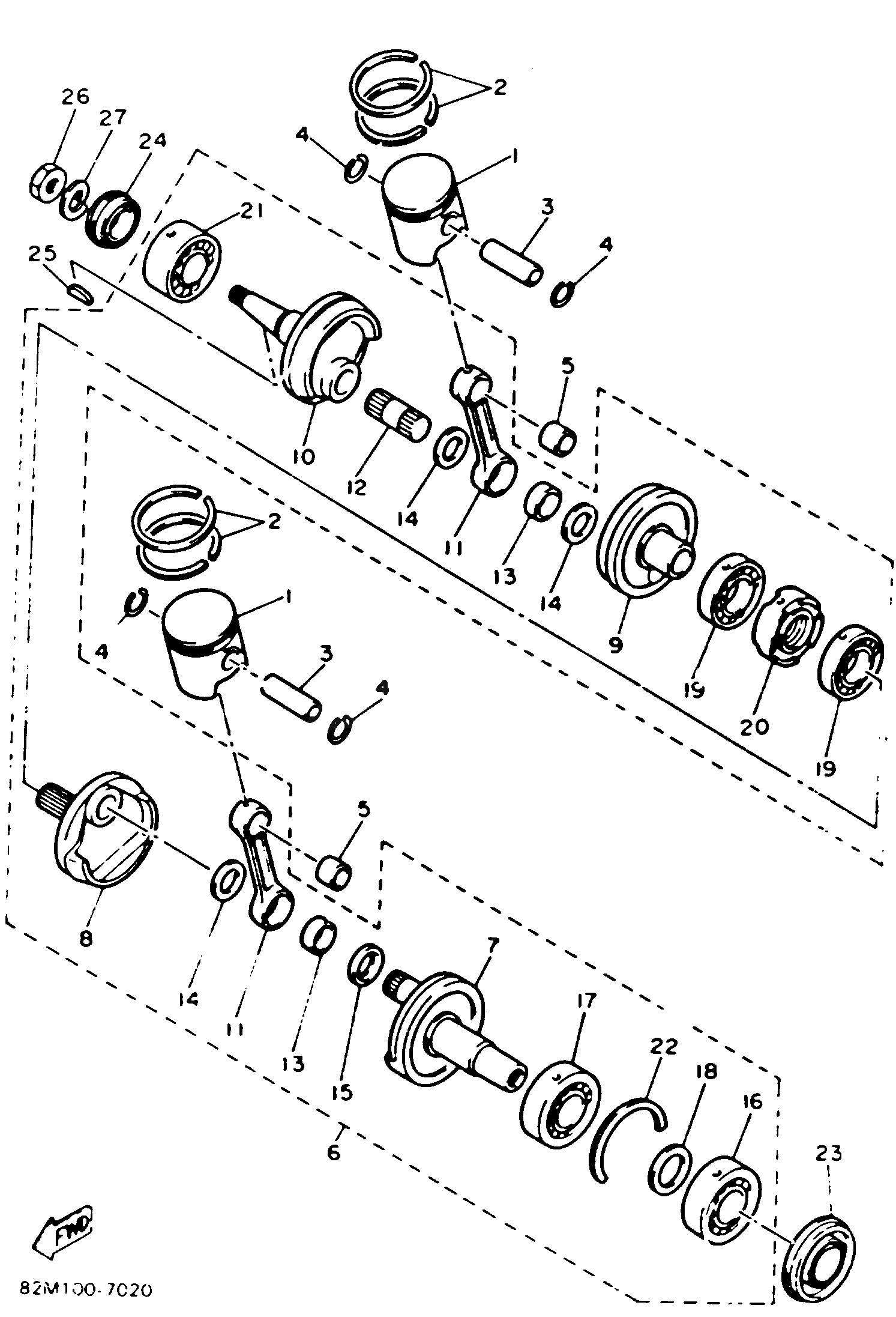 Crankshaft Piston
