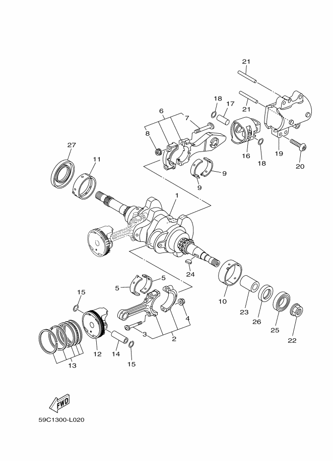 Crank Shaft Piston
