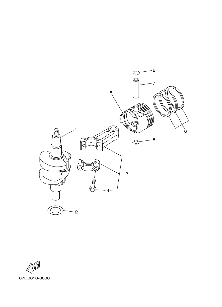 Crankshaft Piston