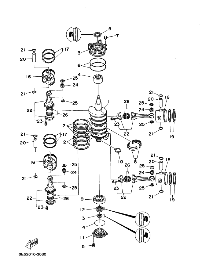 Crank Shaft Piston