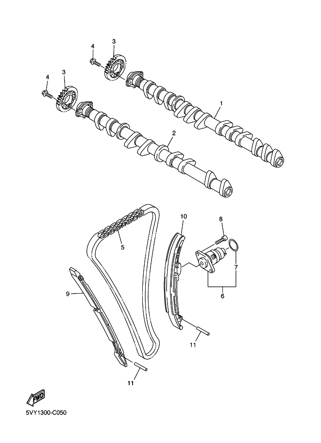 孝明さん専用 94591-60122-00 Chain Yamaha | YoshiParts
