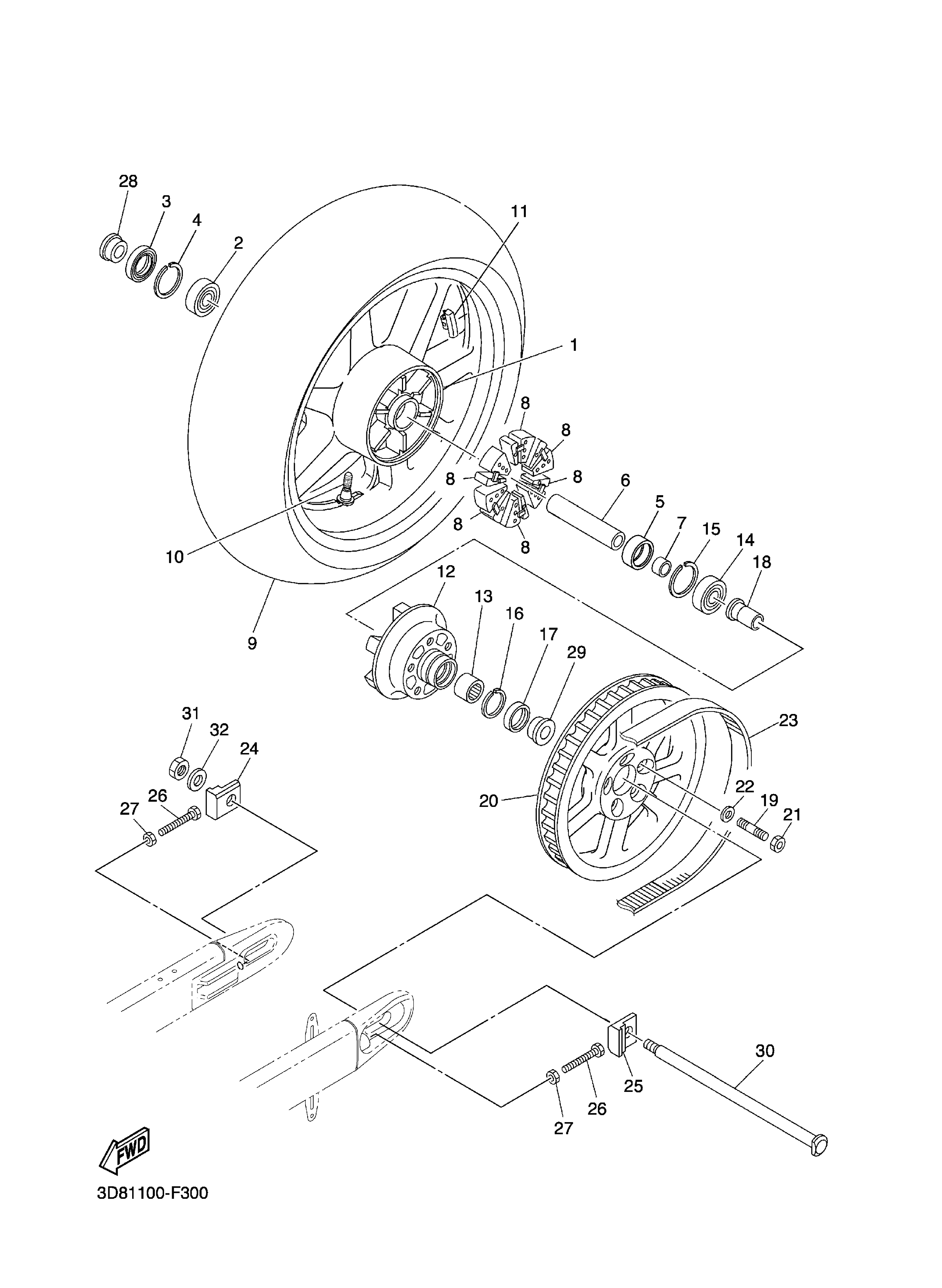 Rear Wheel