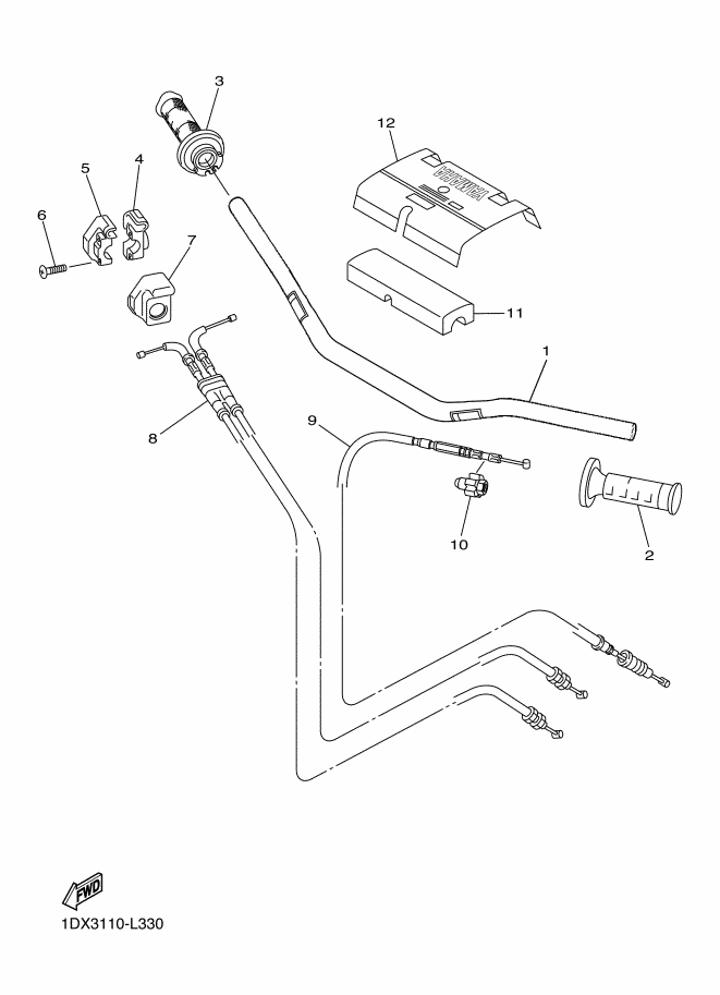 Steering Handle & Cable