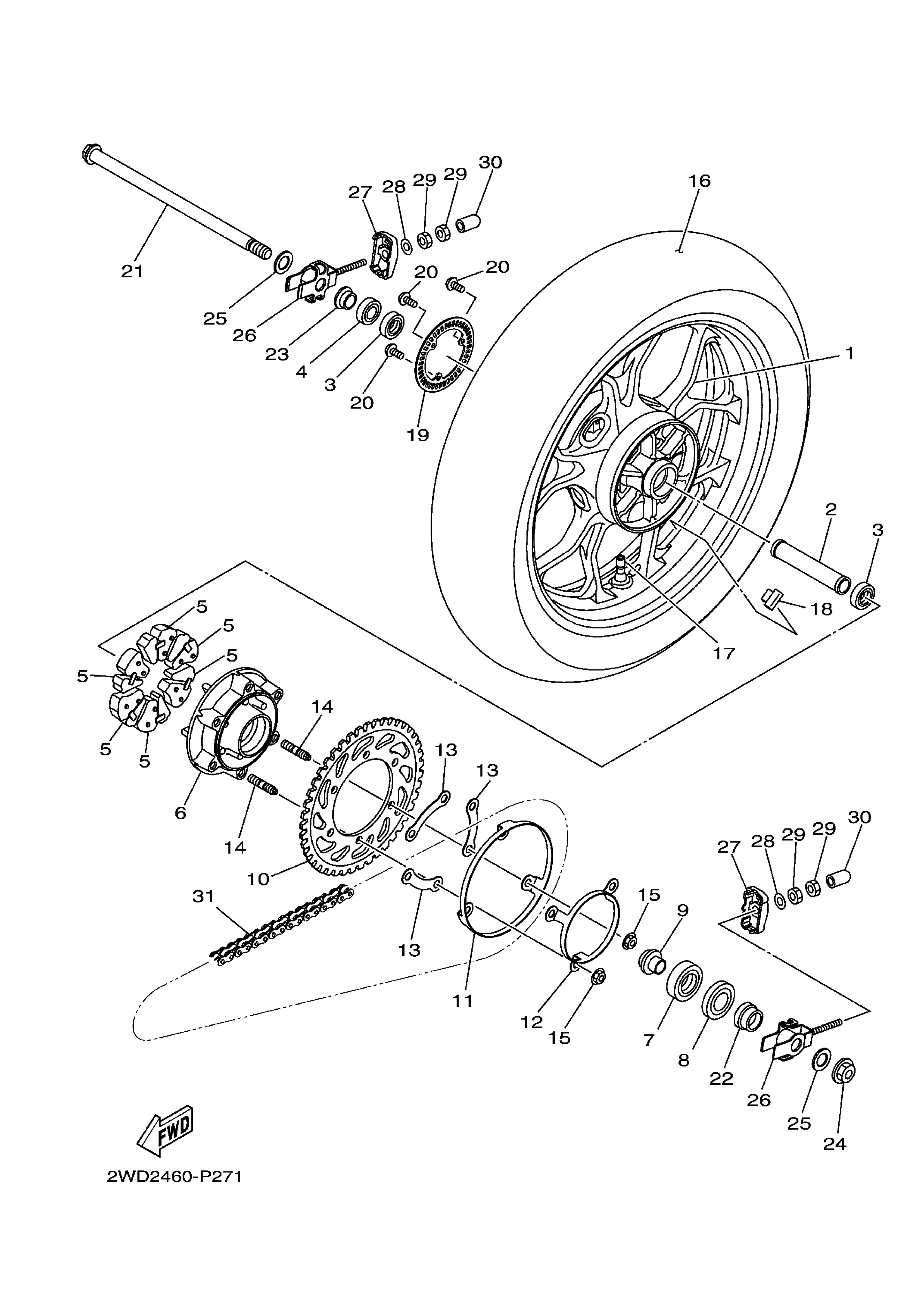 Rear Wheel