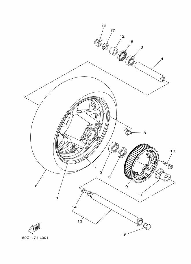 Rear Wheel