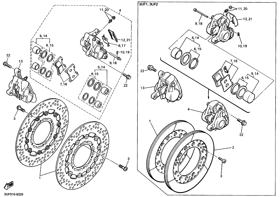 Front Brake Caliper