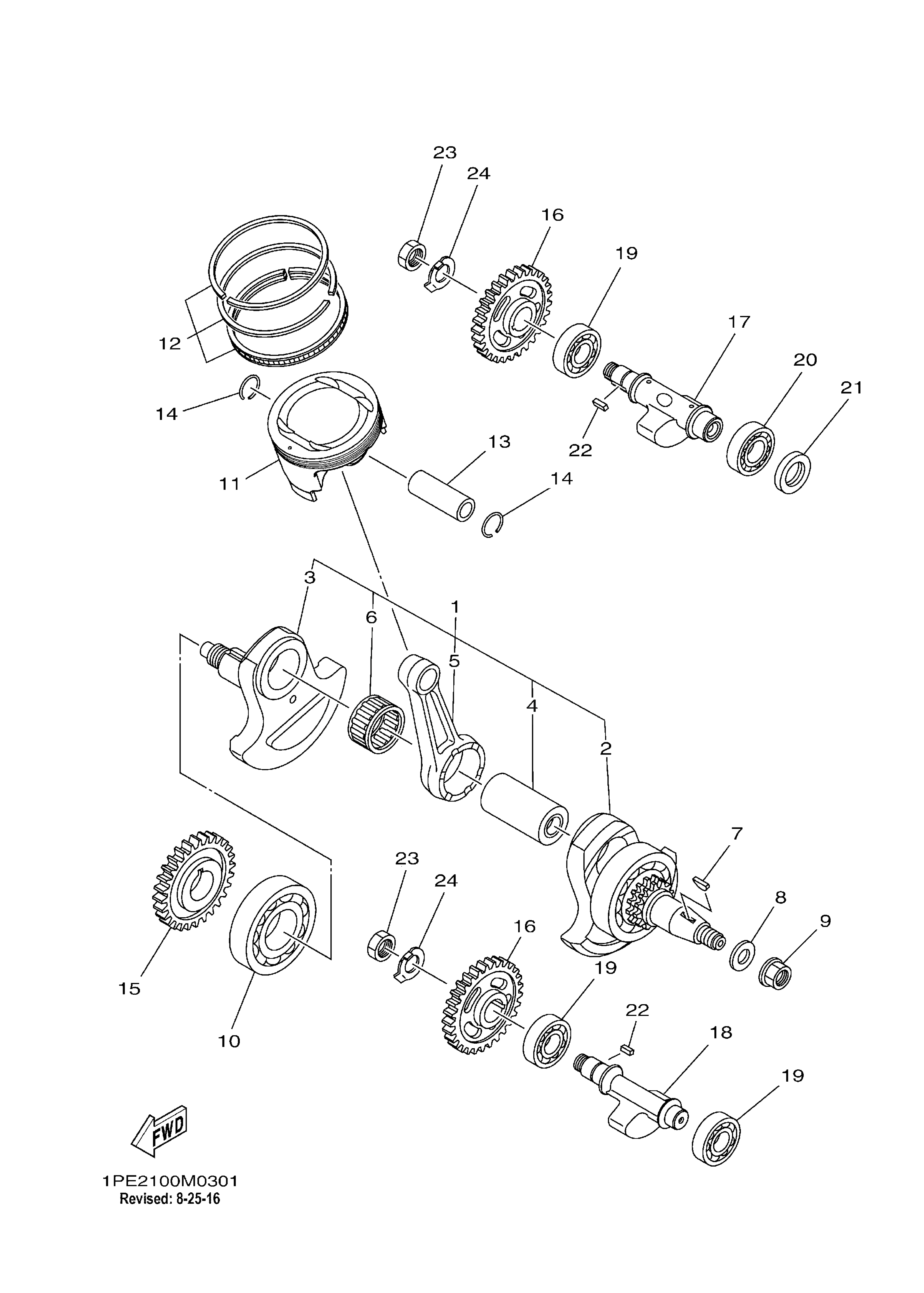 Crankshaft Piston