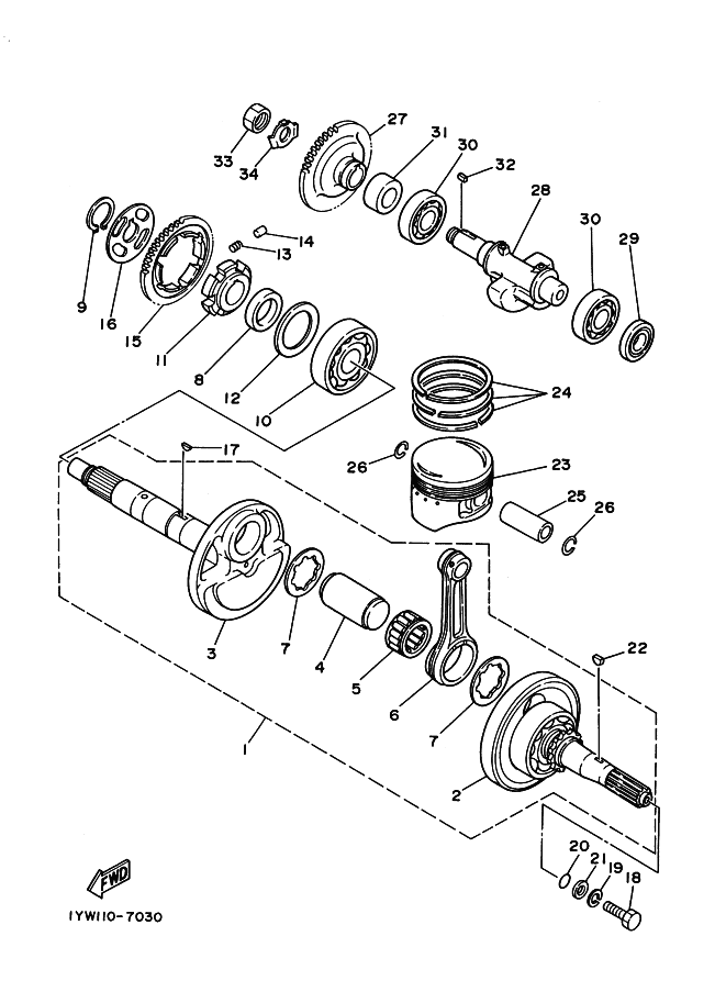 Crankshaft Piston