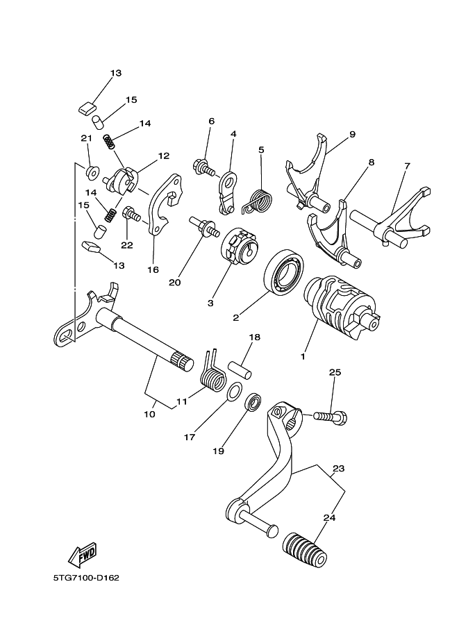 Shift Cam & Fork