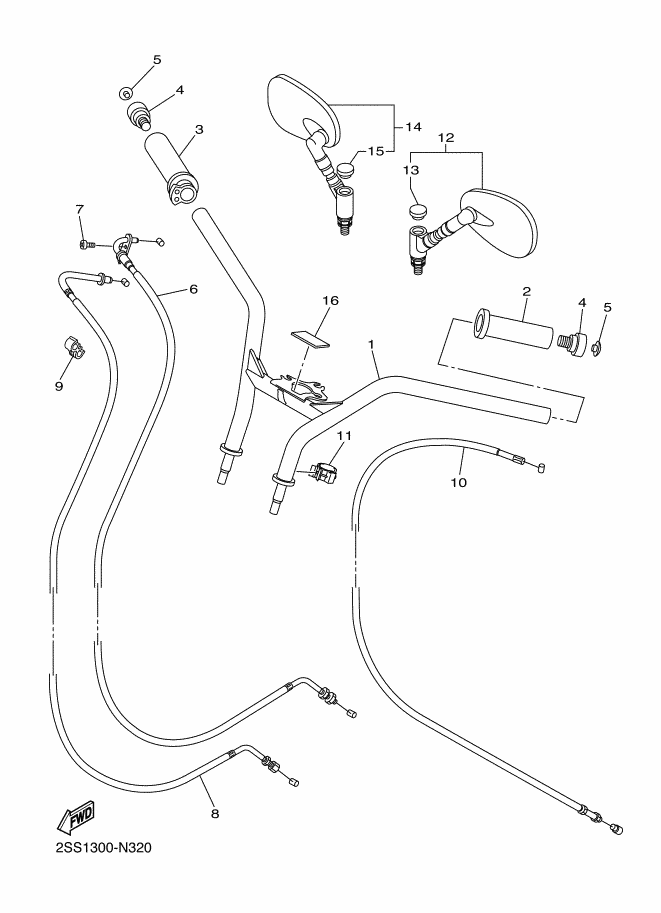 Handlebar Cable