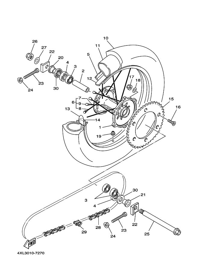 Rear Wheel