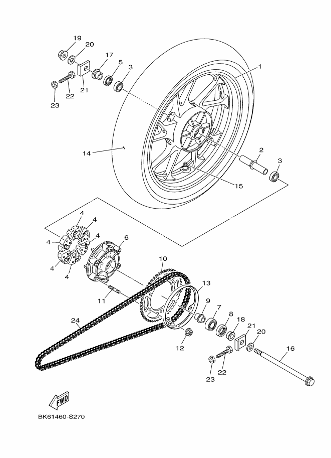 Rear Wheel