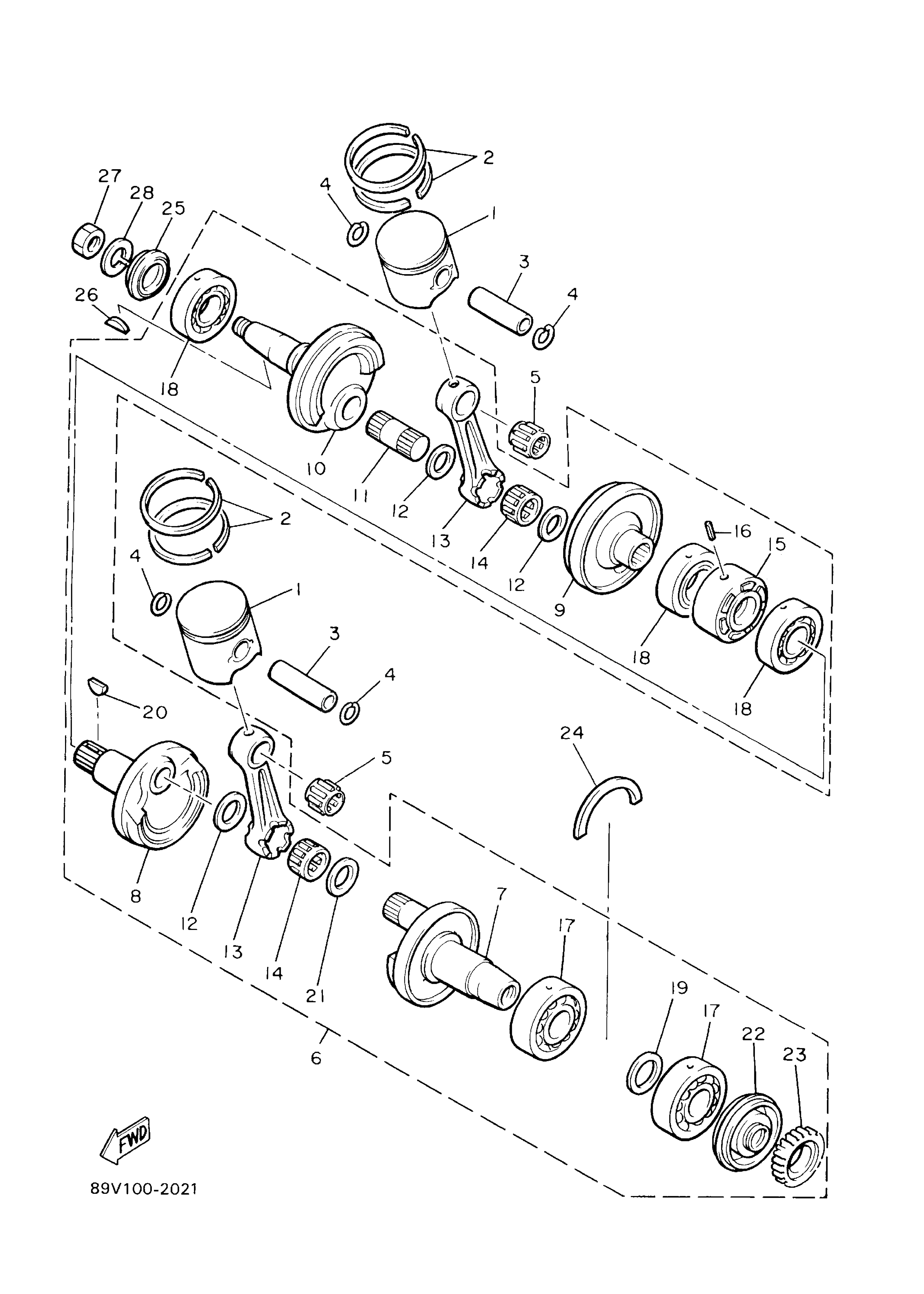 Crankshaft Piston
