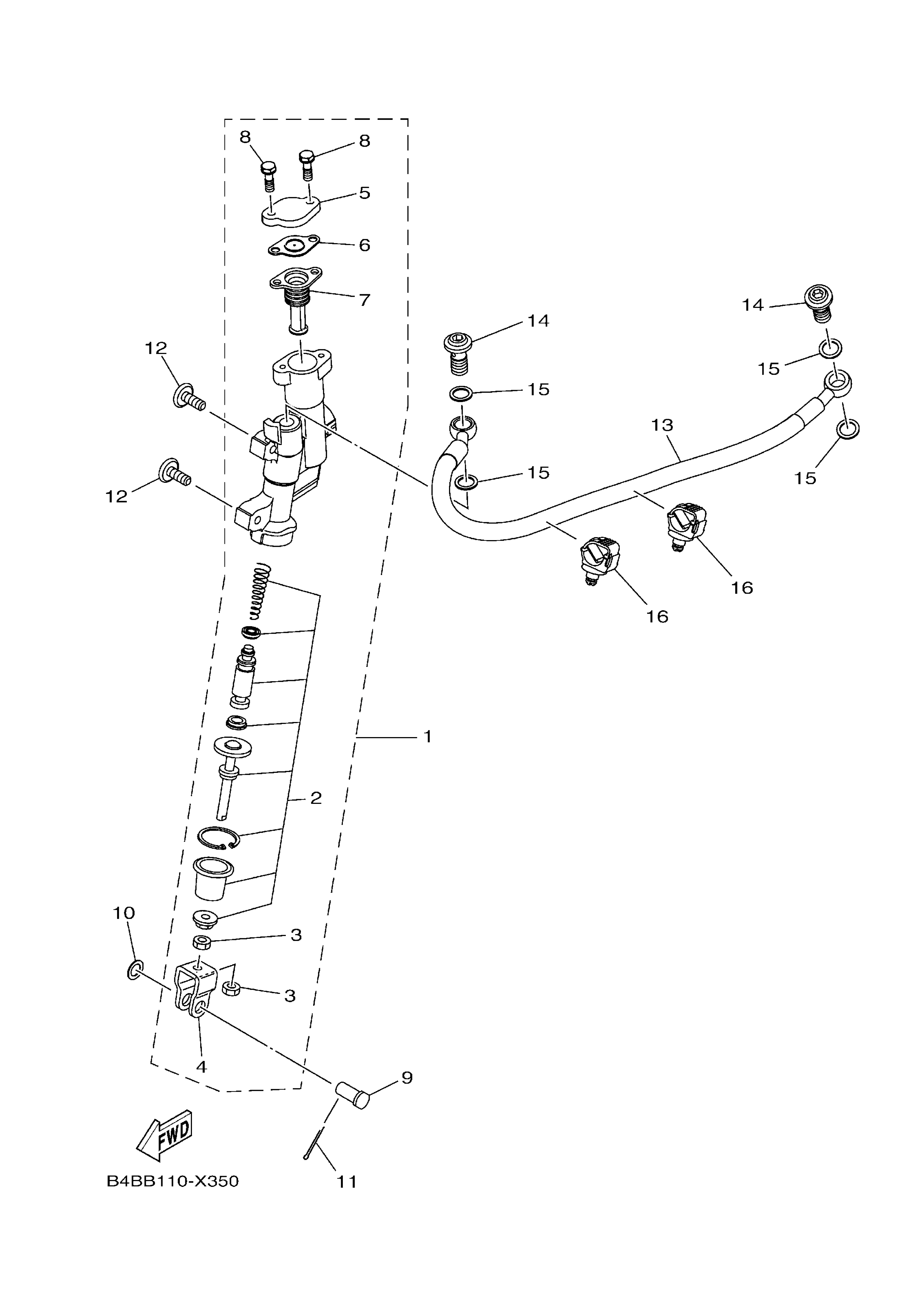 Rear Master Cylinder