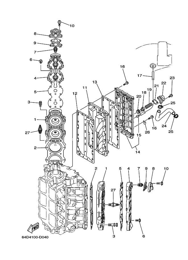 Cylinder & Crank Case