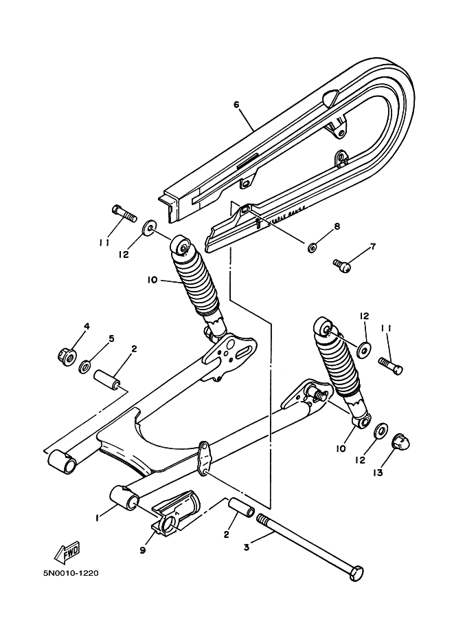 Rear Arm Rear Suspension