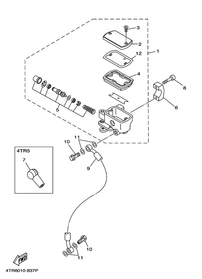 Front Master Cylinder