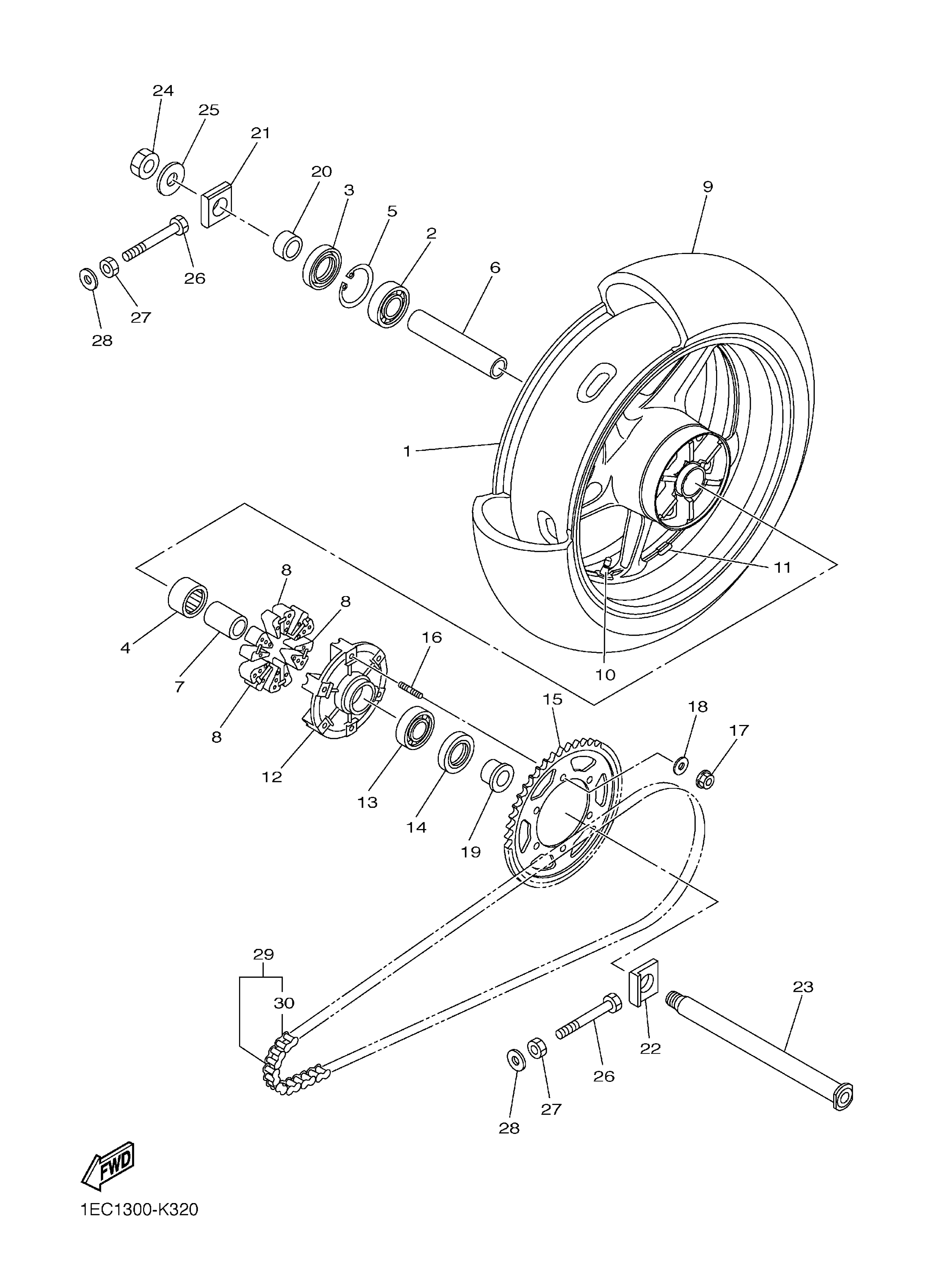 Rear Wheel