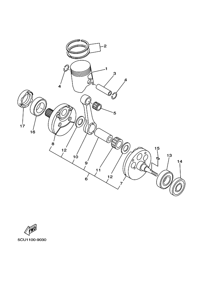 Crankshaft Piston