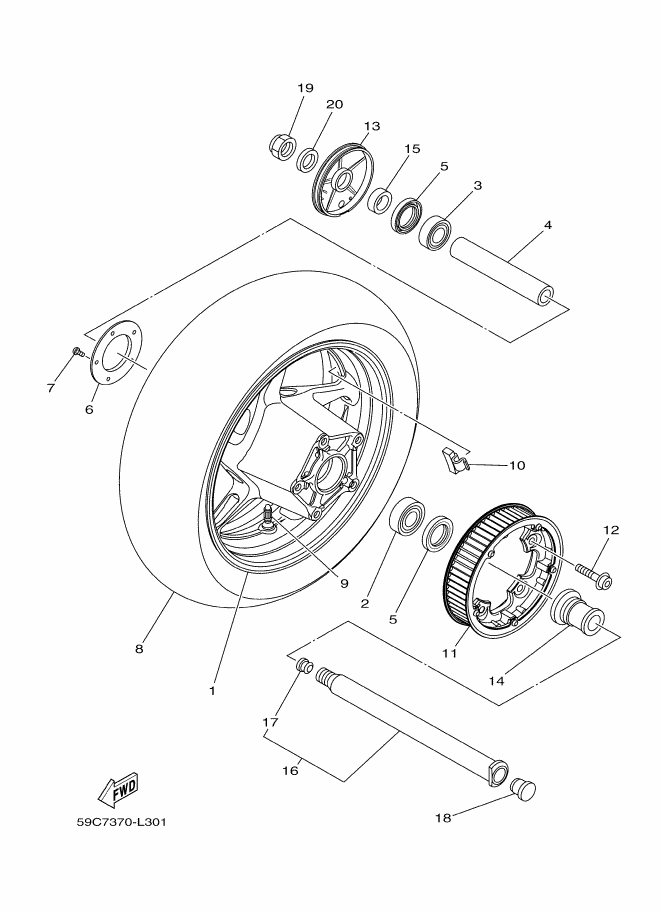 Rear Wheel