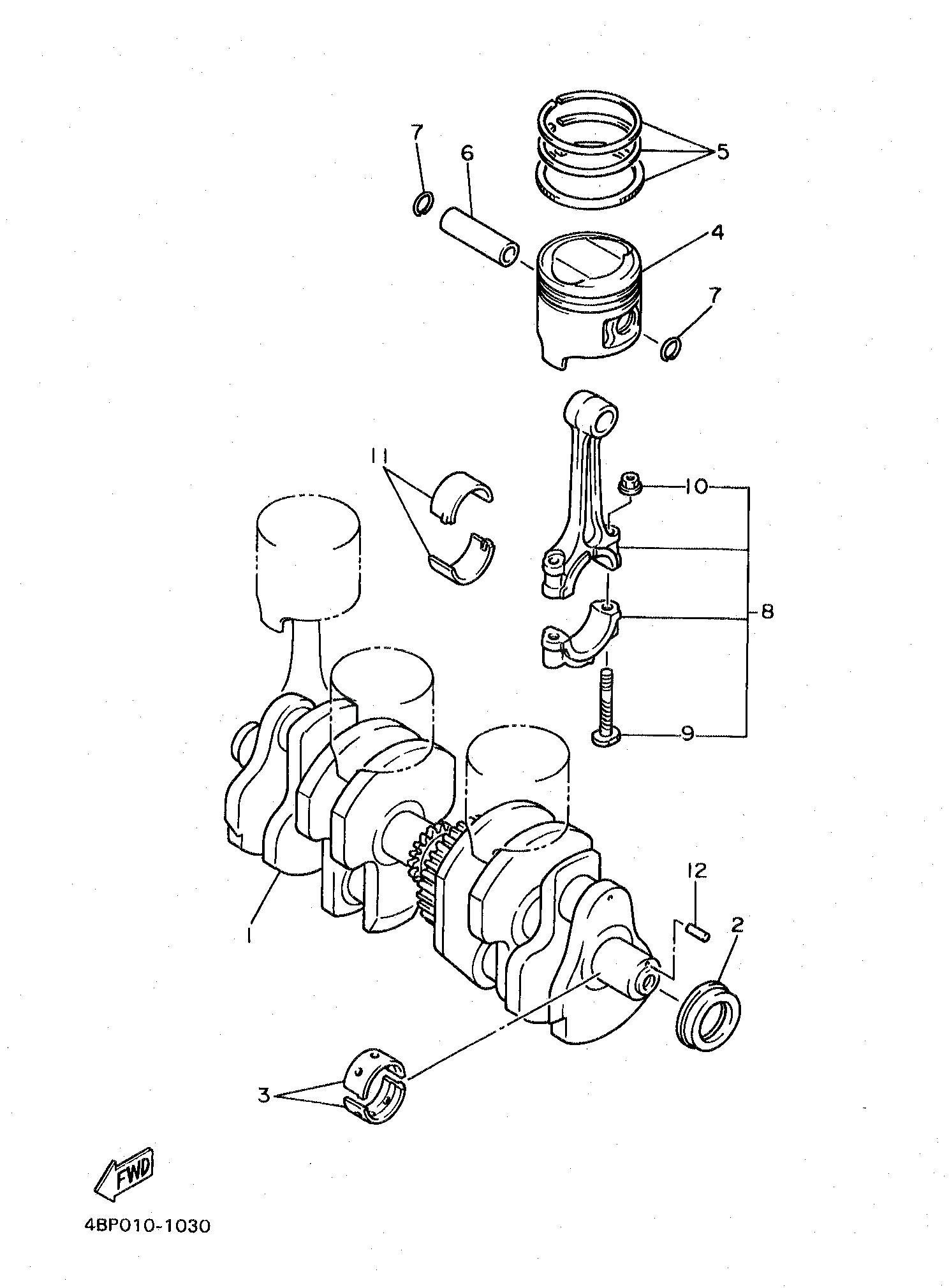 Crankshaft Piston