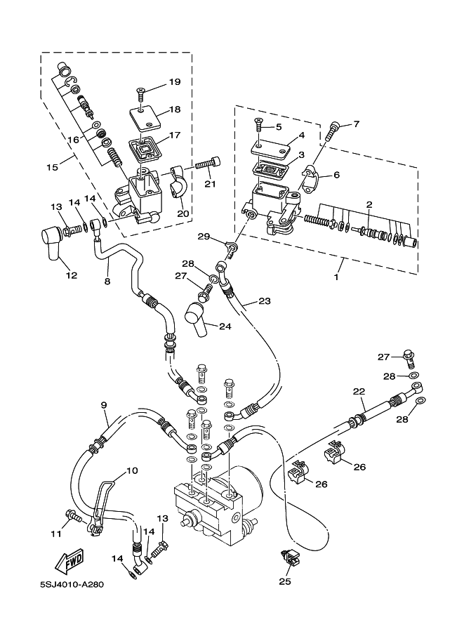 Front Master Cylinder