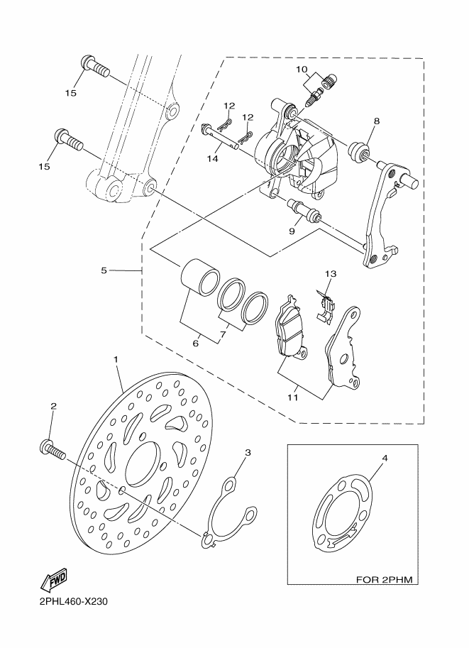 Front Brake Caliper