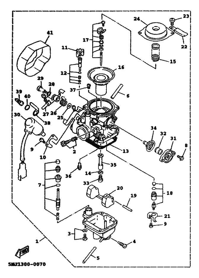 4KP-14171-00-00 Plunger, Starter Yamaha | YoshiParts