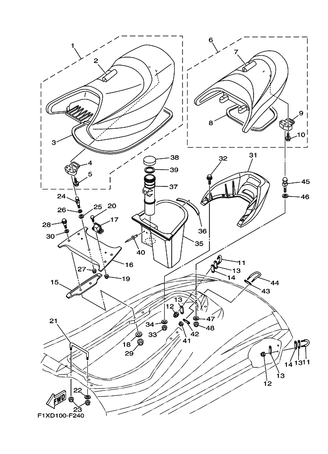 Seat & Under Locker