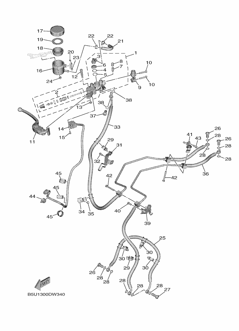 Front Master Cylinder