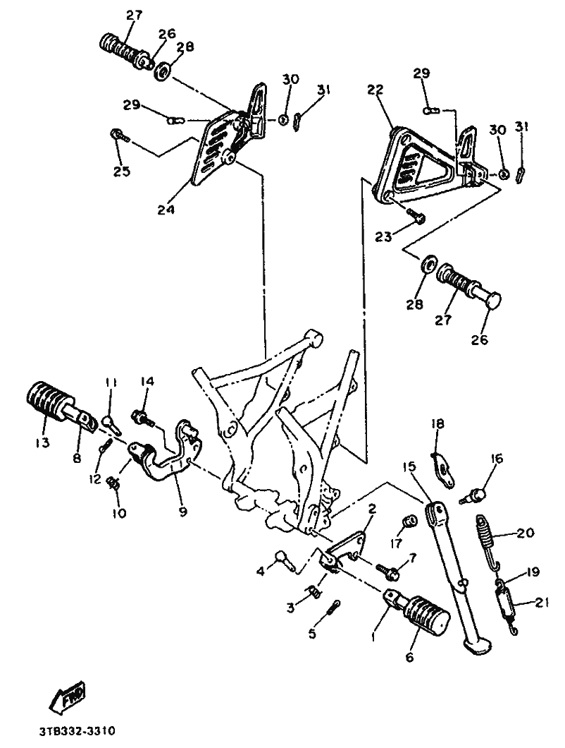Stand & Footrest