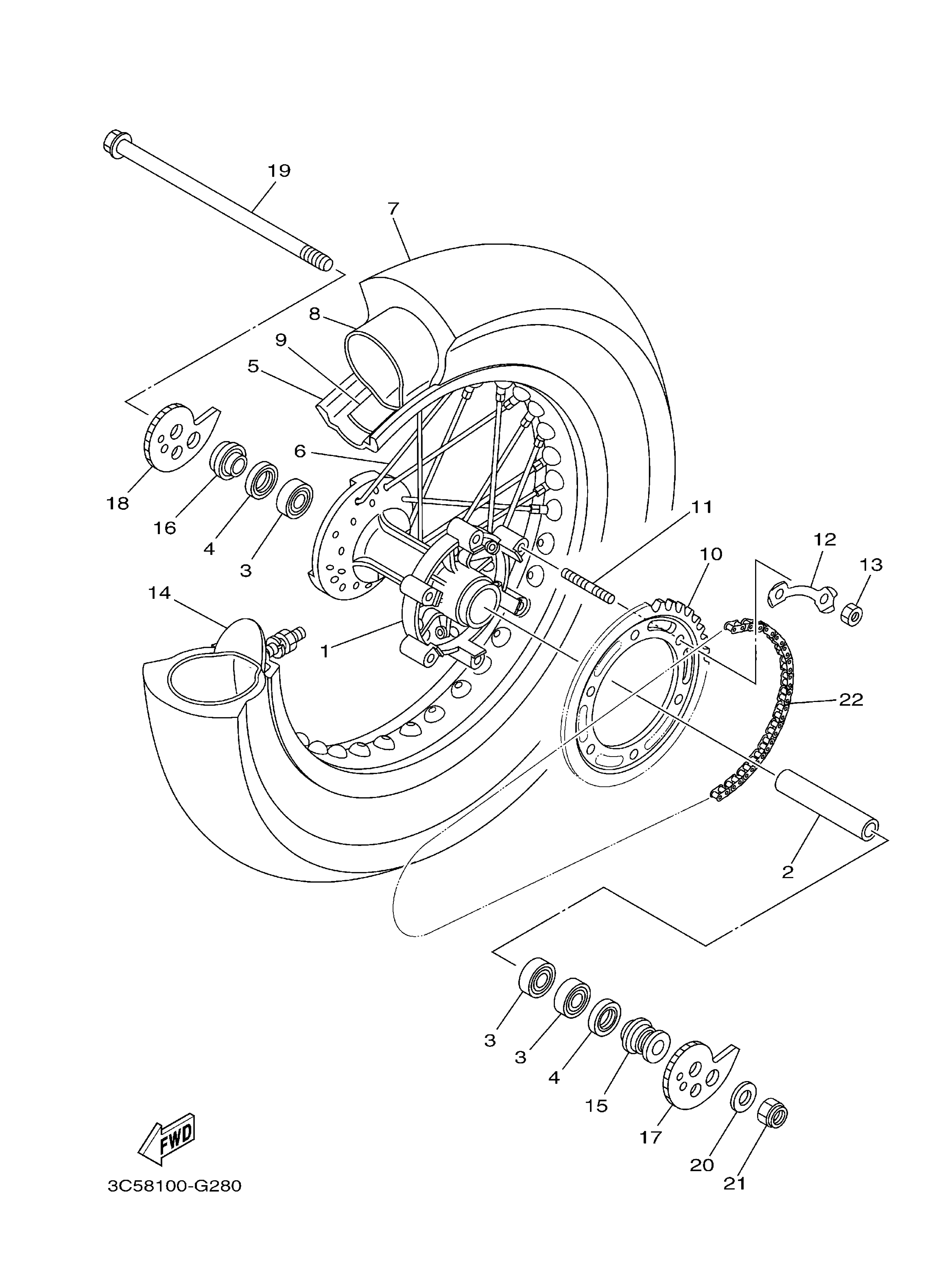 Rear Wheel