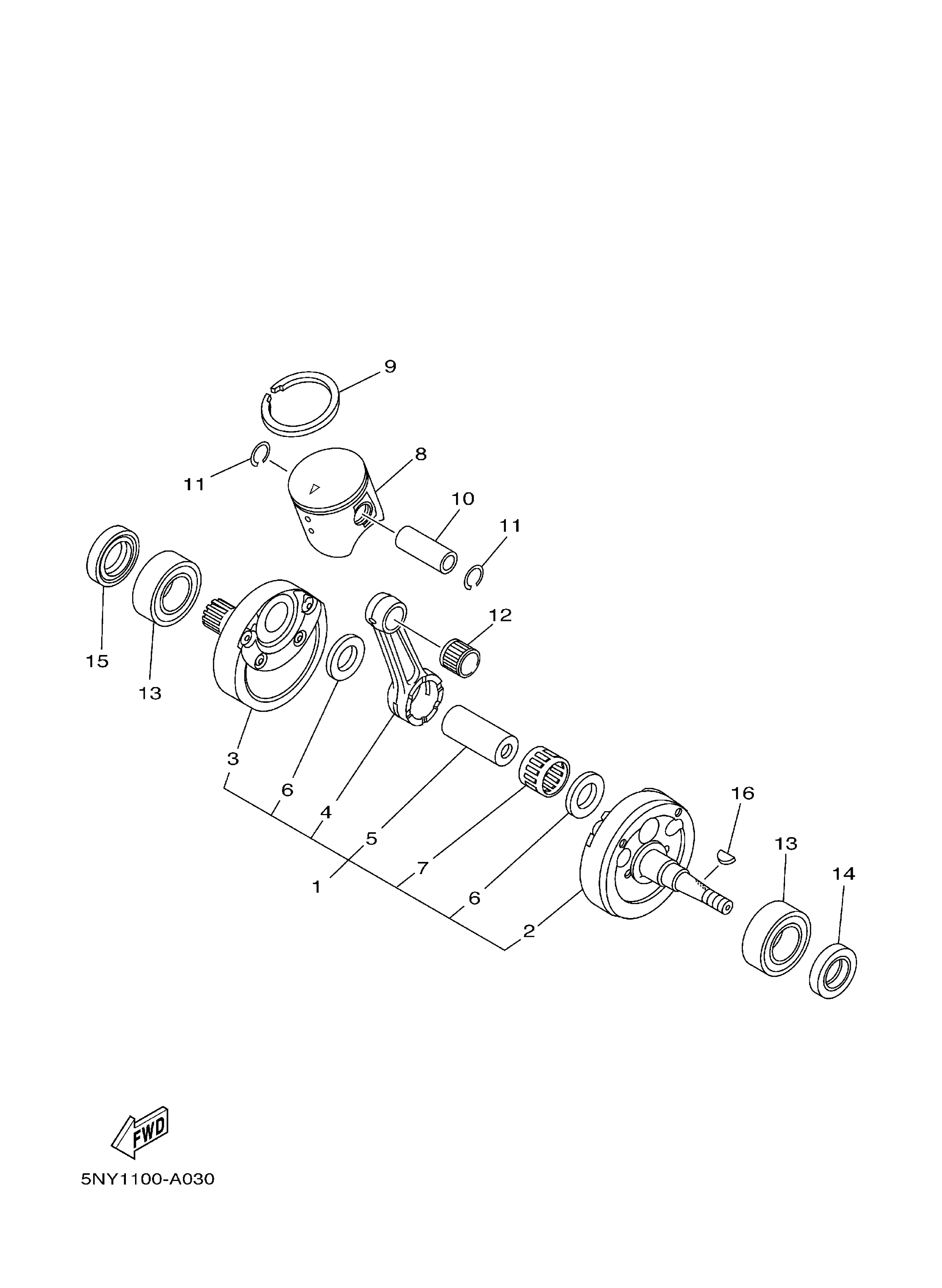 Crankshaft Piston