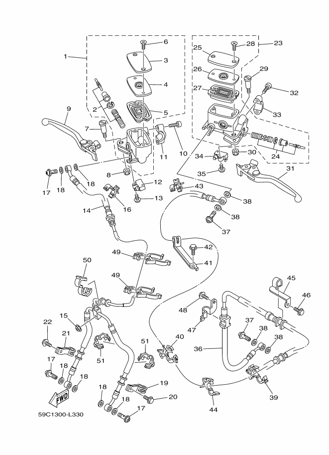 Front Master Cylinder