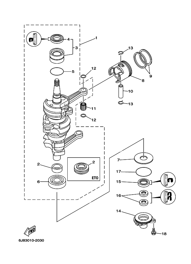 Crank Shaft Piston