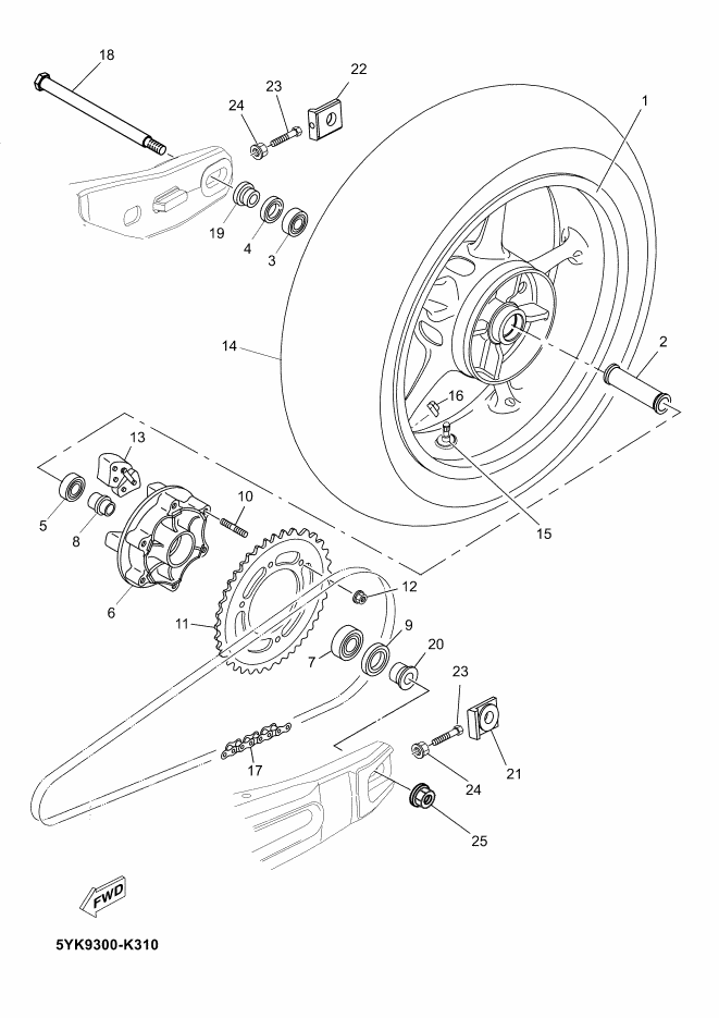 Rear Wheel