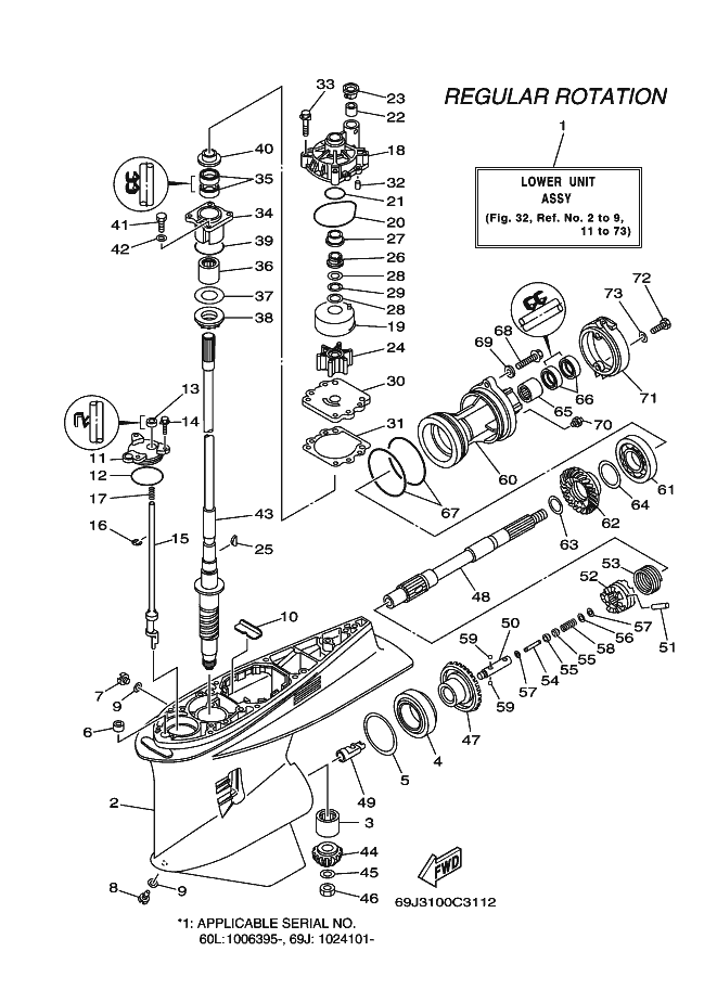 Lower Casing & Drive