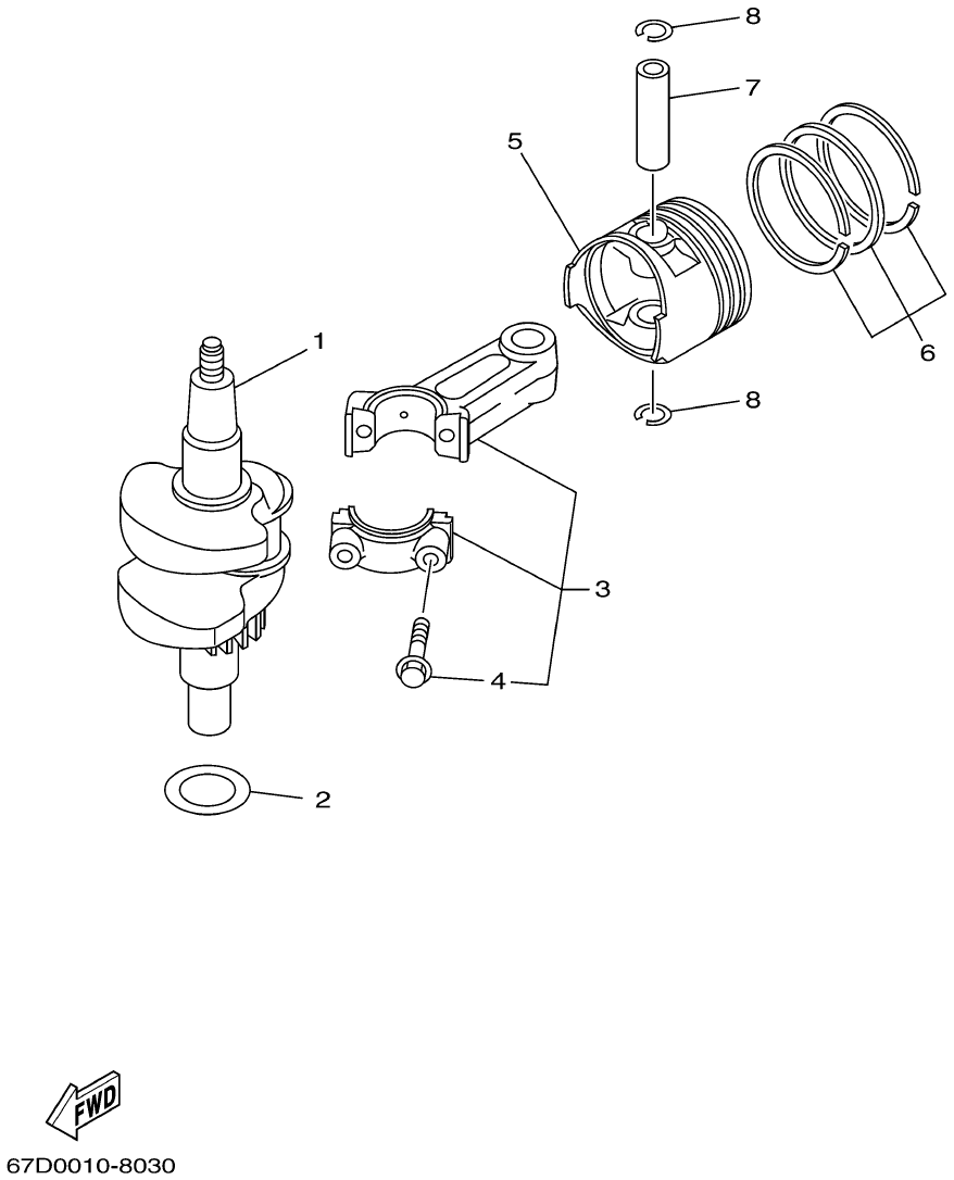 Crankshaft Piston