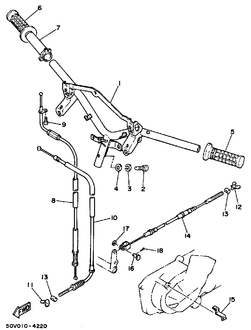 Handlebar Cable