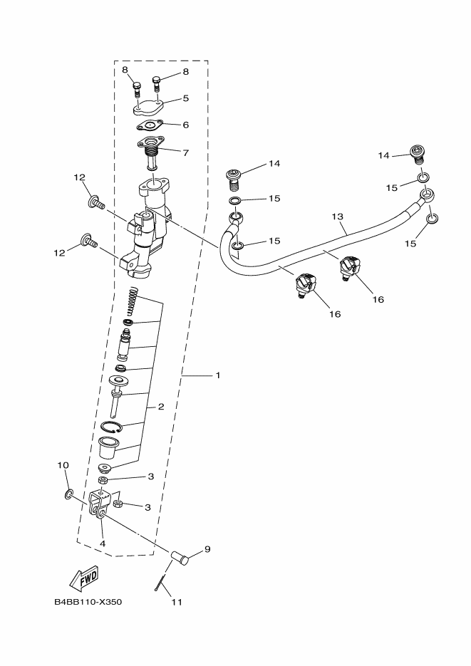 Rear Master Cylinder